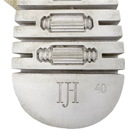 Ilse Jacobsen Tulip Cross Band Sandal Slide Milk Cream US 9.5  EU 40 READ - Picture 9 of 11